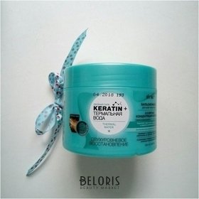 Отзыв на товар: Бальзам-маска для волос всех типов Двухуровневое восстановление Keratin + Термальная вода. Белита - Витэкс.