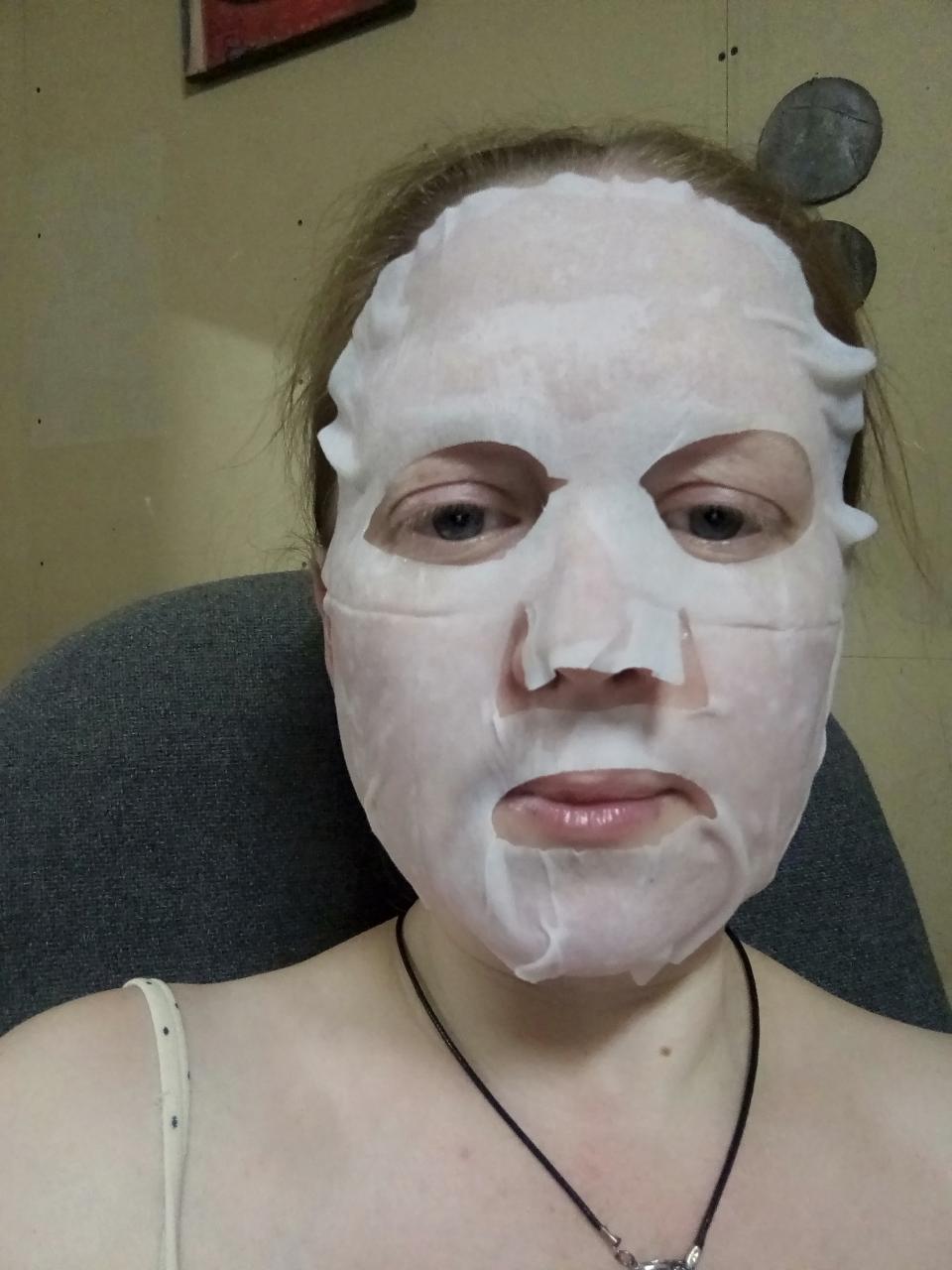 Отзыв на товар: Тканевая маска для лица Витамины. Mijin Cosmetics.