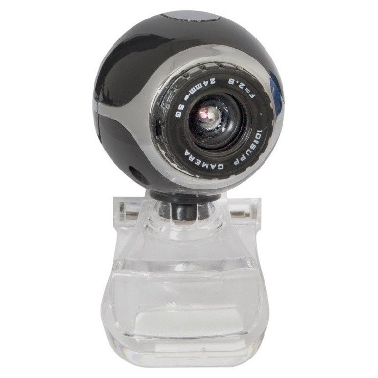 Веб-камера Defender C-090, 0,3 мп, микрофон, Usb 2.0, регулируемое крепление, черная