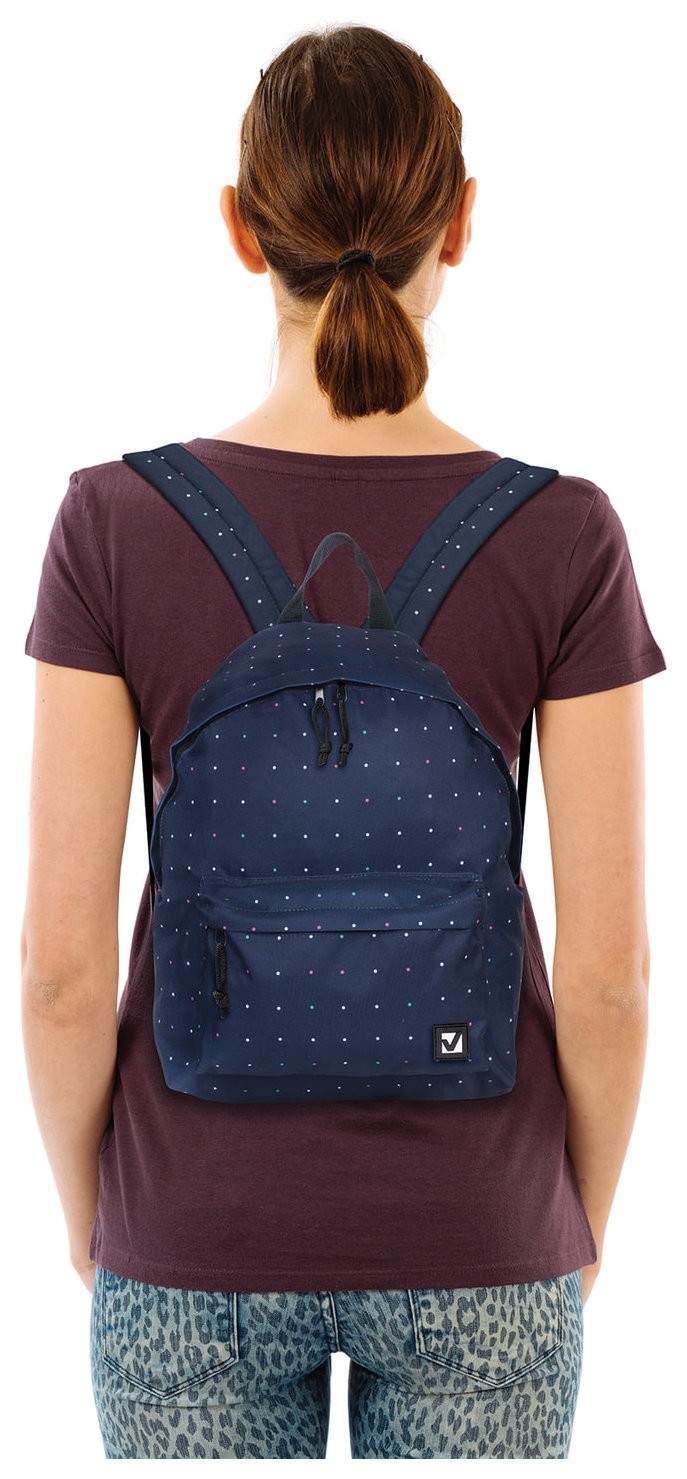 Рюкзак универсальный, сити-формат, темно-синий, Полночь, 20 литров, 41х32х14 см