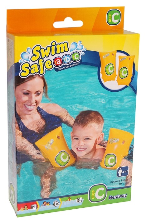 Нарукавники для плавания для 6-12 лет Swim Safe Step C
