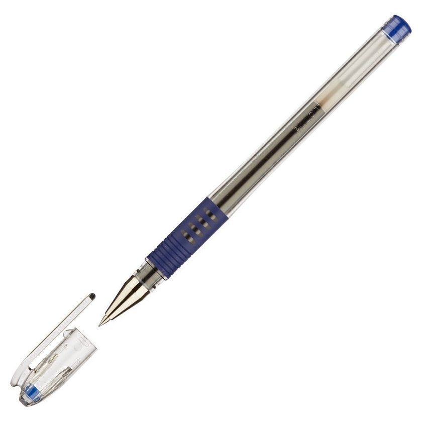 Ручка гелевая G1 Grip, узел 0.5 мм, чернила синие, резиновый упор