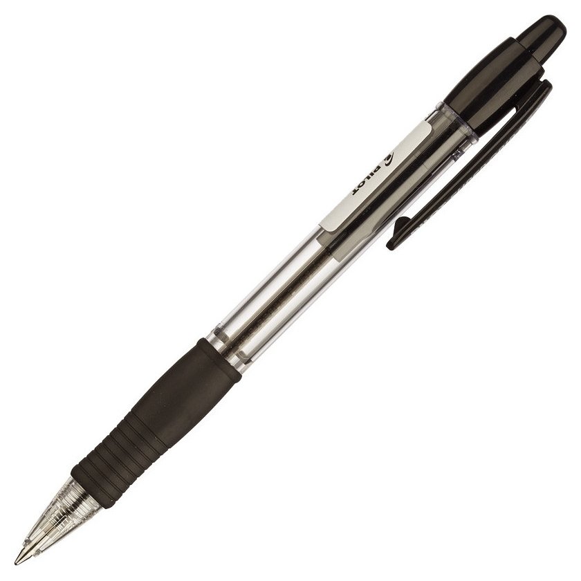 Ручка шариковая автоматическая Super Grip. цвет стержня чёрный