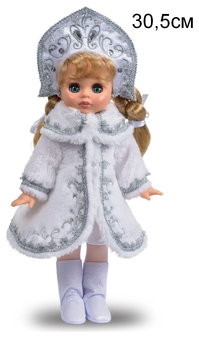 Кукла Эля снегурочка 30,5 см