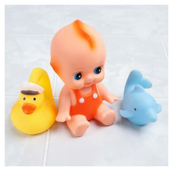 Набор игрушек для купания Малыш и его друзья