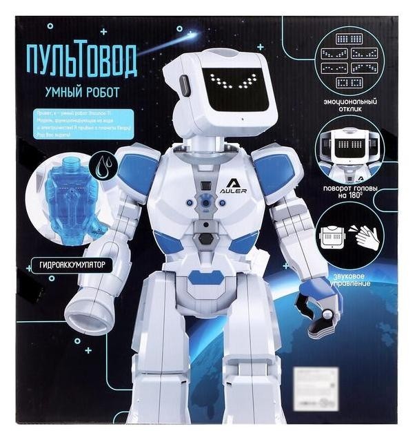 Робот радиоуправляемый, интерактивный Эпсилон-ТИ, световые и звуковые эффекты, ходит, функция гидроаккумулятора