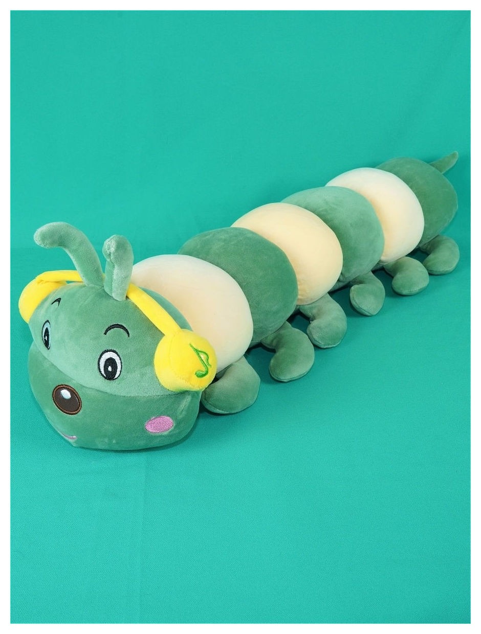 Мягкая игрушка Гусеница средняя 65 см
