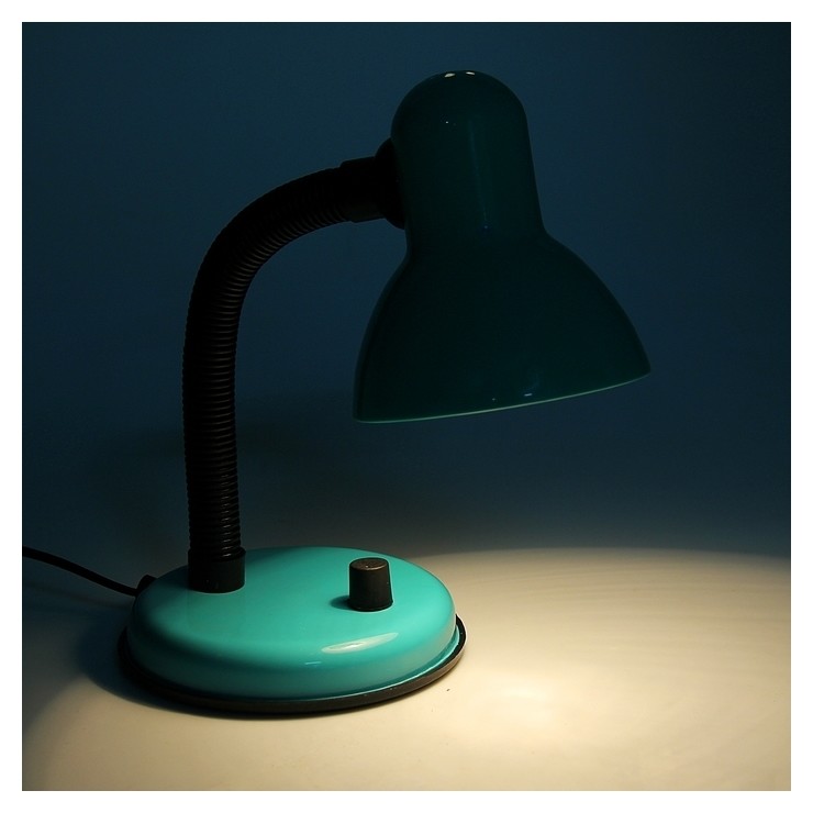 Настольная лампа с роликом, зеленая