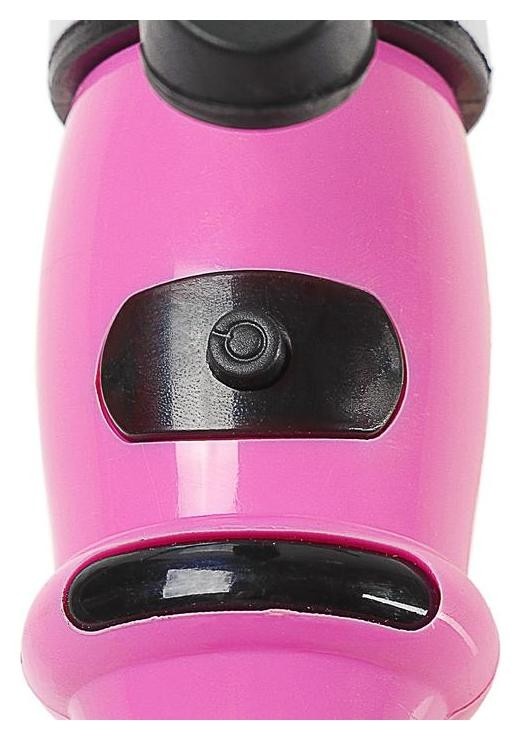 Плойка для волос Luazon Lw-38, D=38 мм, керамическое покрытие, розовая