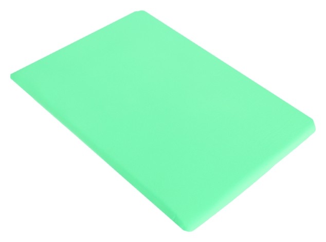 Защита спины гимнастическая (Подушка для растяжки) лайкра, цвет зелёный, 38 х 25 см, (пл-9316)