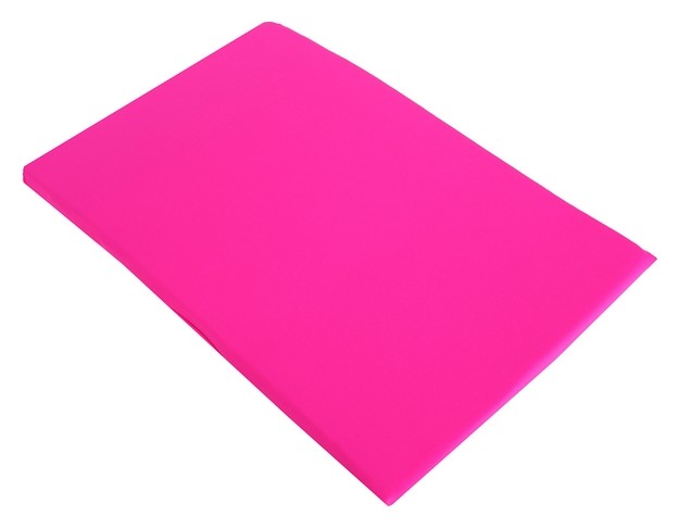 Защита спины гимнастическая (Подушка для растяжки) лайкра, цвет фуксия, 38 х 25 см, (пл-9307)