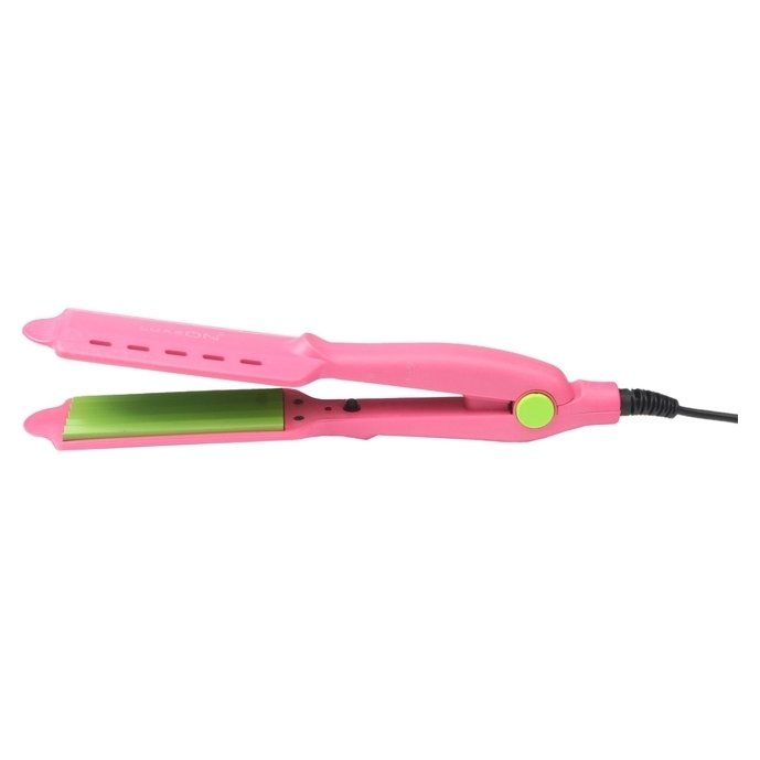 Щипцы-гофре для волос Luazon Lw-48, 50 Вт, керамическое покрытие, розовый