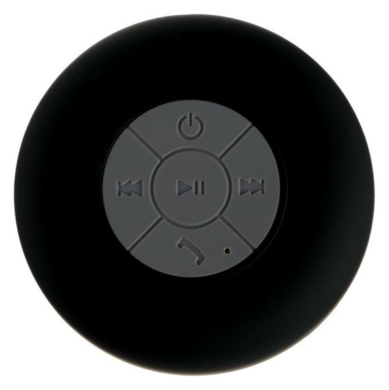 Портативная колонка Luazon Lpck-06, 150 мач, водостойкая, на присоске, черная