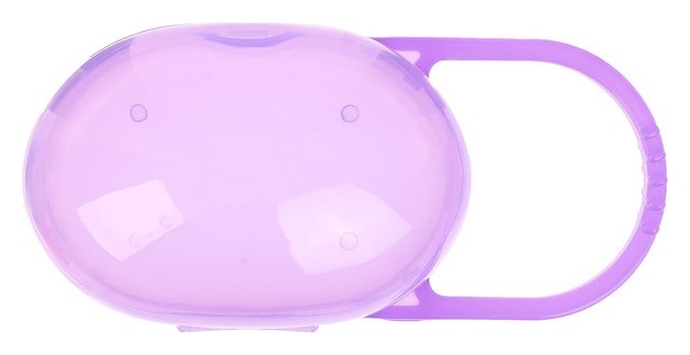 Контейнер для сосок и пустышек, цвет фиолетовый