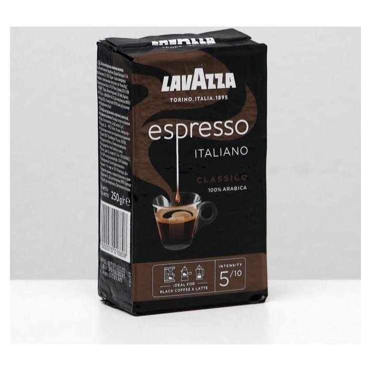 Кофе молотый 250гр. Кофе Lavazza молотый Espresso 250. Кофе Лавацца эспрессо молотый в/у 250г. Lavazza Espresso 250 г. Lavazza Espresso 250 г молотый.