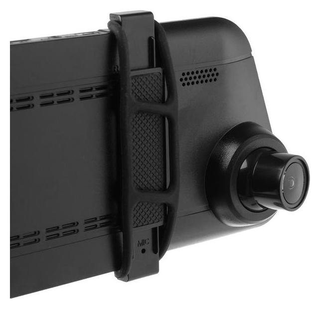 Видеорегистратор автомобильный две камеры, разрешение HD 1080p, IPS 7.0, угол обзора 140° 433106