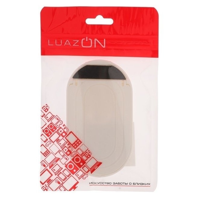 Подставка для телефона Luazon, складная, регулируемая высота, резиновая вставка, белая