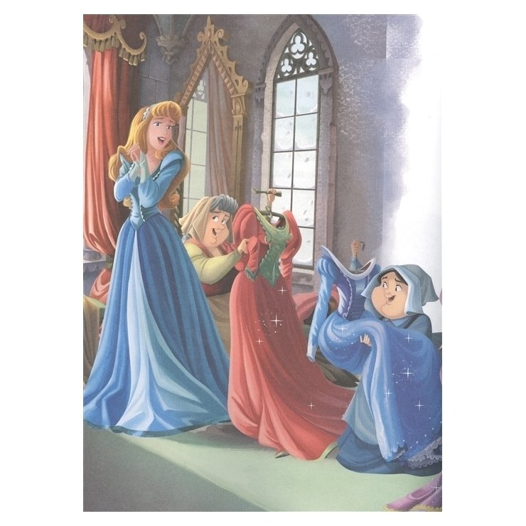 Сказочные истории рождество в замке. принцесса Disney.