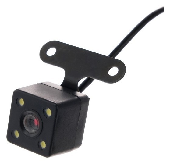 Видеорегистратор 2 камеры, сверхтонкий, 1080p, размер 30х7.5 см, TFT 4.5, угол обзора 170° 473640