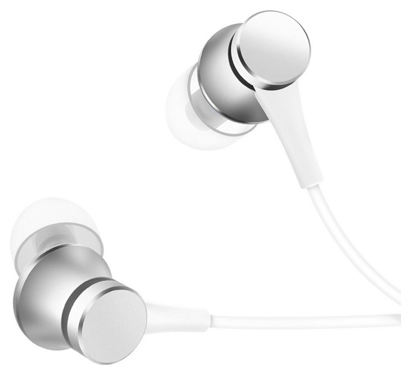 Наушники Xiaomi Mi In-ear Headphones Basic (Silver) (zbw4355ty)