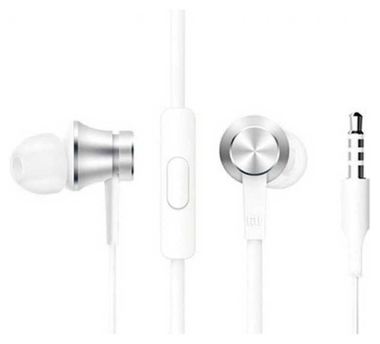 Наушники Xiaomi Mi In-ear Headphones Basic (Silver) (zbw4355ty)