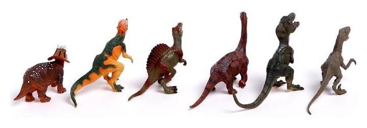 Набор динозавров Юрский период, 6 фигурок