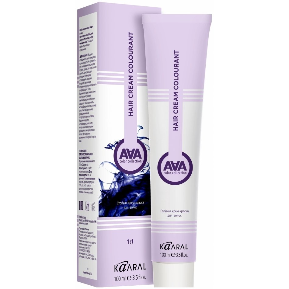 

Перманентный краситель Hair Cream Colorant, Тон 10.016 очень-очень светлый жемчужно-розовый блондин перламутровый