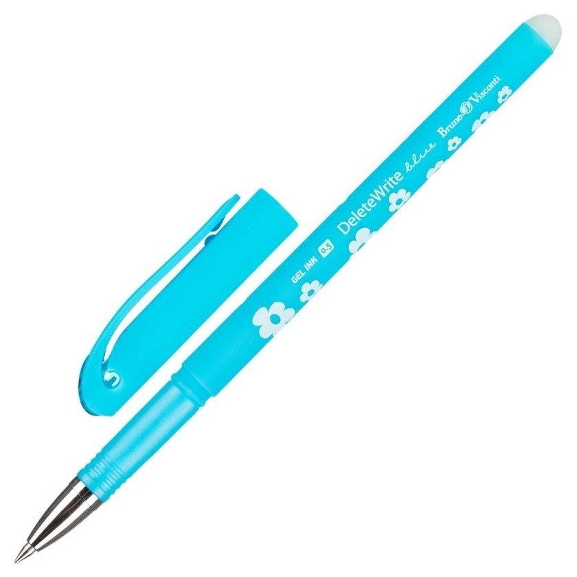 Ручка Deletewrite Art. цветочки пиши-стирай 0,5мм вм. 20-0202