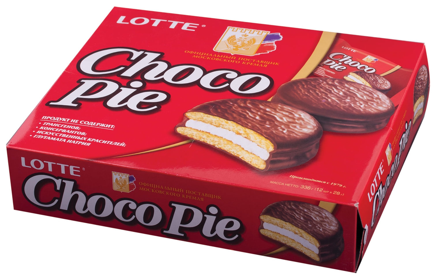 Пирожное Lotte Chocopie, 336г