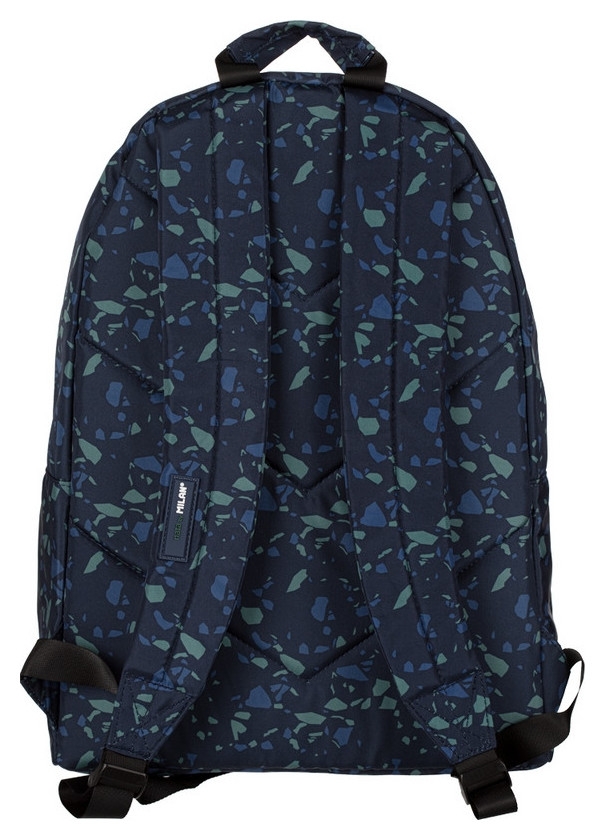 Рюкзак школьный Terrazzo Blue 41х30х18 см, темно-синий, 624605tzb