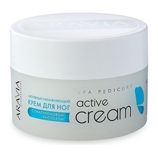 Активный увлажняющий крем для ног с гиалуроновой кислотой Active cream