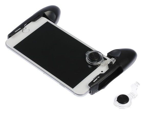 Джойстик для телефона Luazon, со стиками, ширина до 19 см, черный