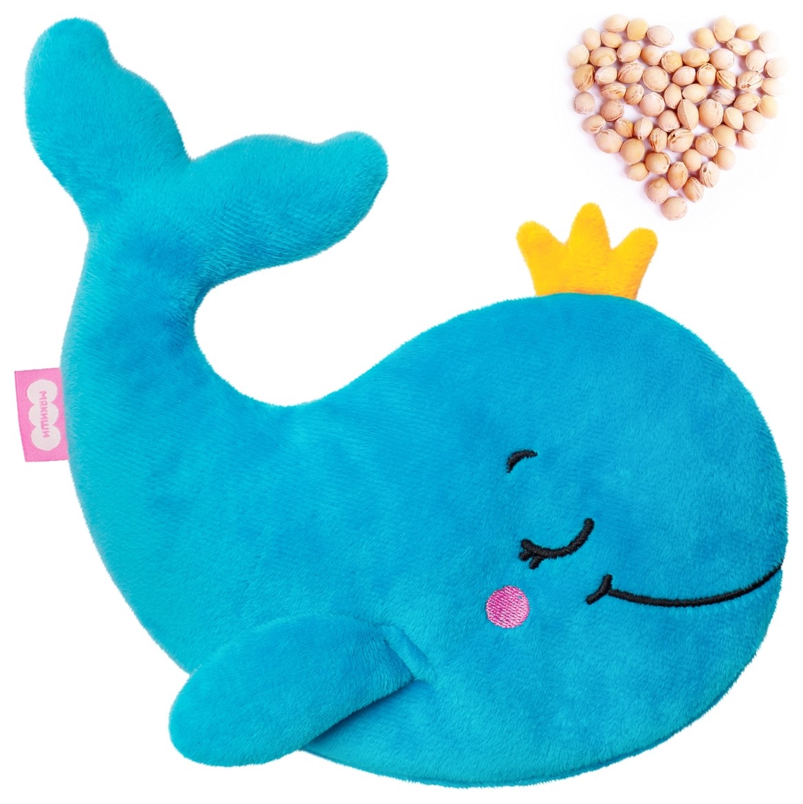 Развивающая игрушка-грелка Dream кит