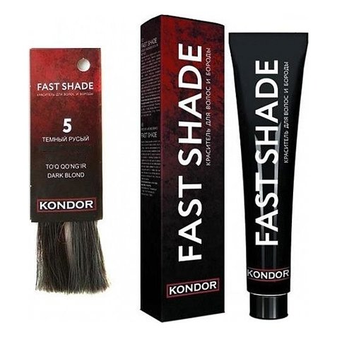 

Краситель для волос и бороды "Fast shade", Тон 4 шатен