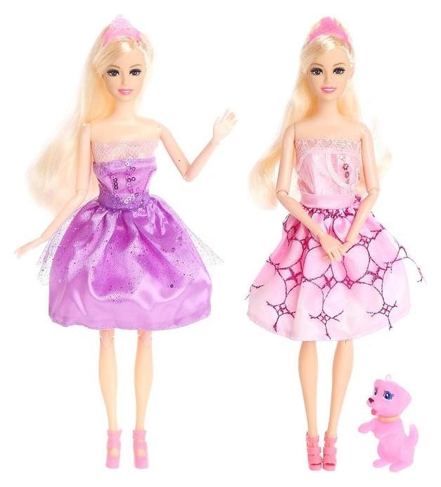 Кукла модель шарнирная Стефани на вечеринке, в платье, с аксессуарами