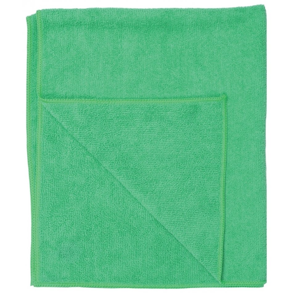 Тряпка для мытья пола Стандарт, плотная микрофибра, 70х80 см, цвет зеленый