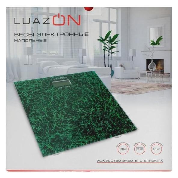 Весы Luazon Lve-005 камни напольные электронные, стекло