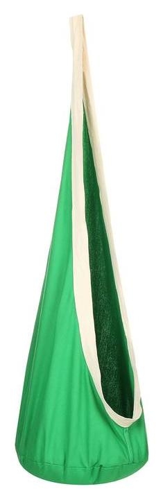 Гамак-кокон 140 х 50 см, хлопок, цвет зеленый