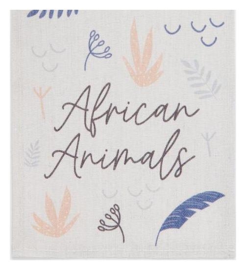 Ростомер текстильный этель African Animals 17х90 см