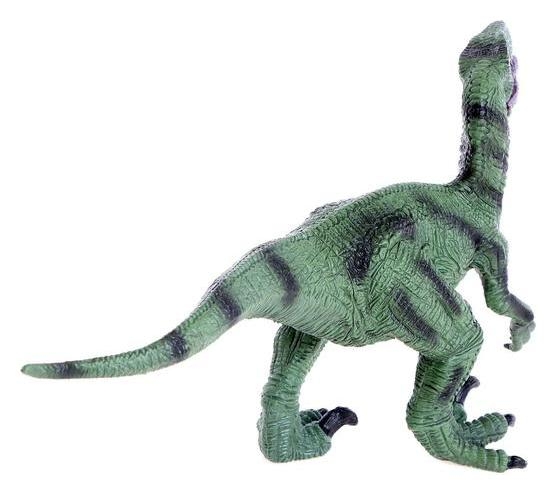 Фигурка динозавра Раптор, длина 26 см, мягкая