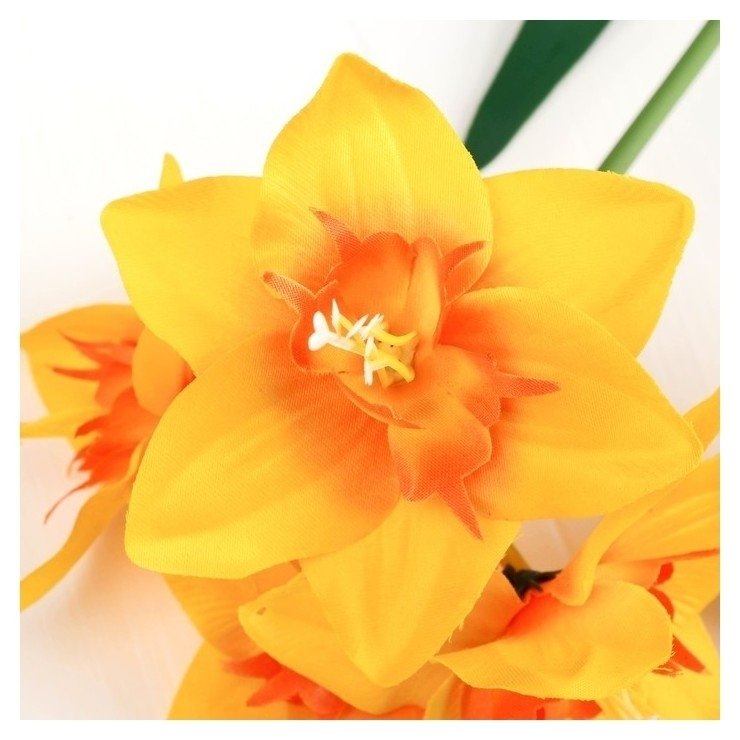 Цветы искусственные "Нарцисс" жёлтый 60 см1