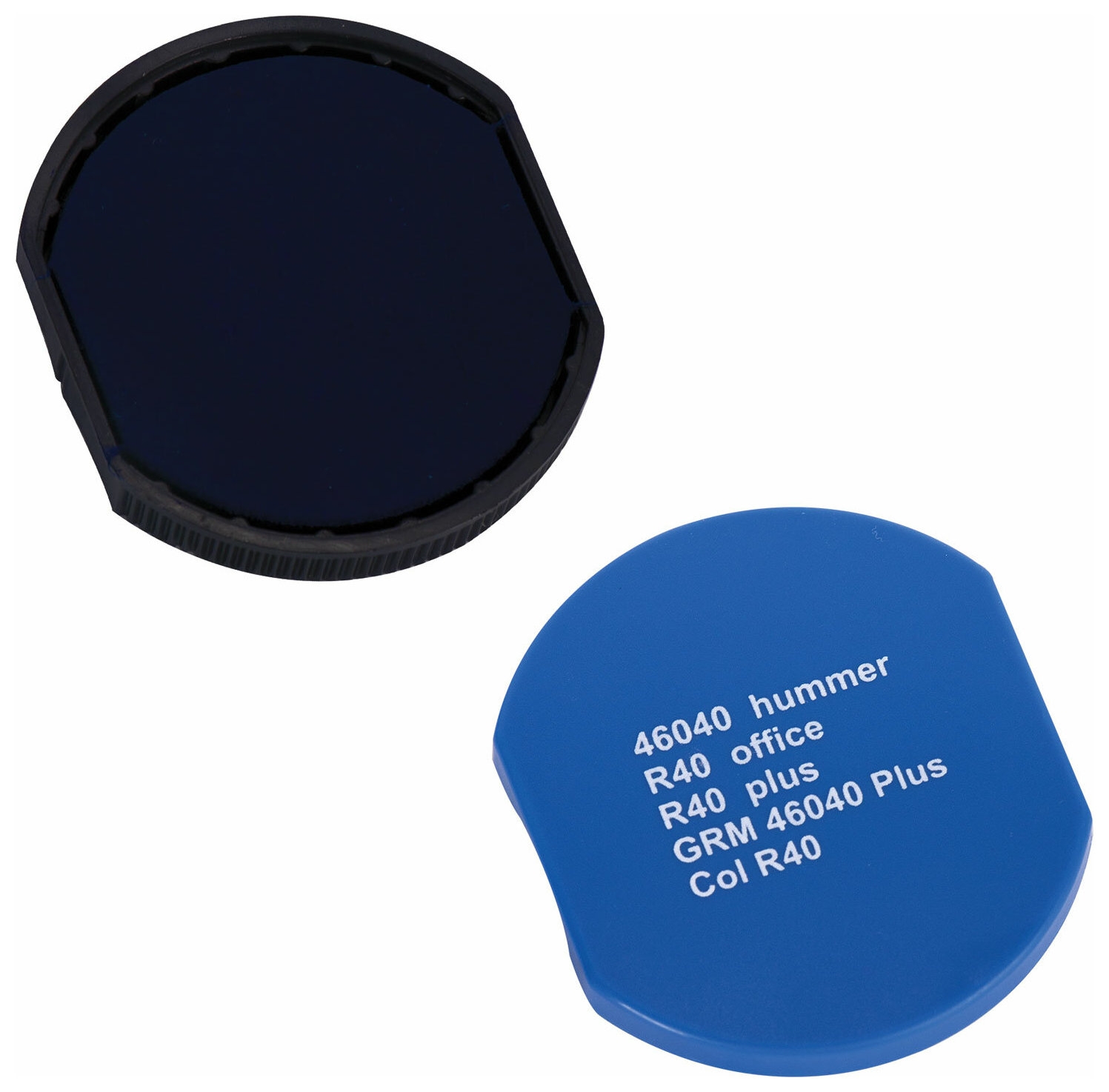 Подушка сменная диаметр 40 мм, синяя, для GRM R40plus, 46040, Hummer, Colop Printer R40, 171000011