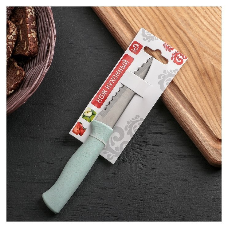 Нож для чистки рыбы доляна Ринго, зубчатое лезвие 9 см