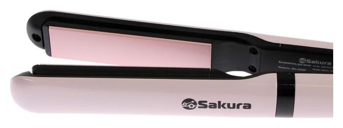 Выпрямитель Sakura Sa-4526p, 45 Вт, 230°c, керамические пластины, розовый