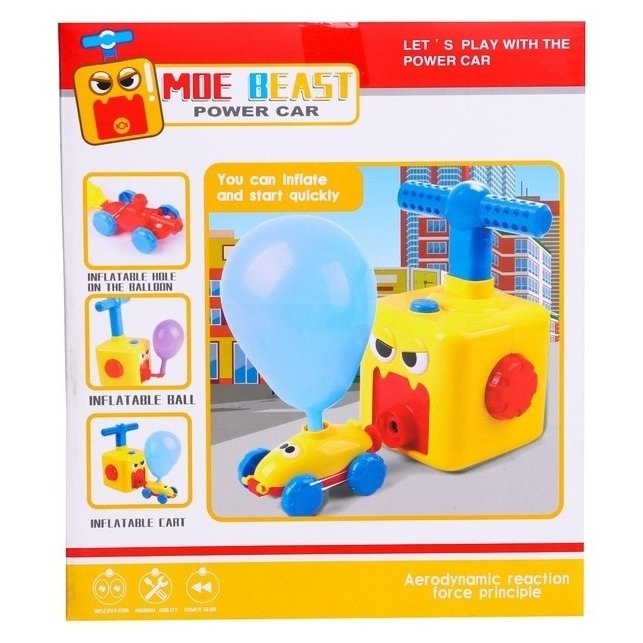 Набор машинок на воздушном шаре Balloon Car