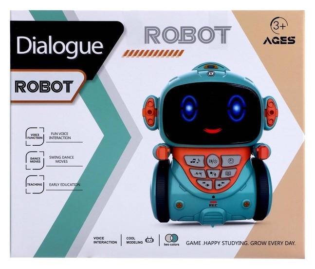 Робот интерактивный Говорун, световые и звуковые эффекты