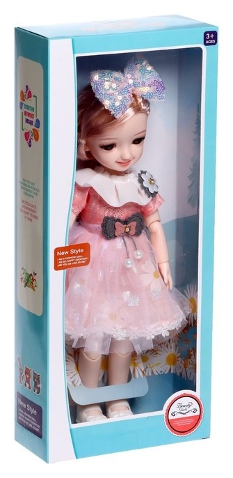 Кукла шарнирная Алиса в платье