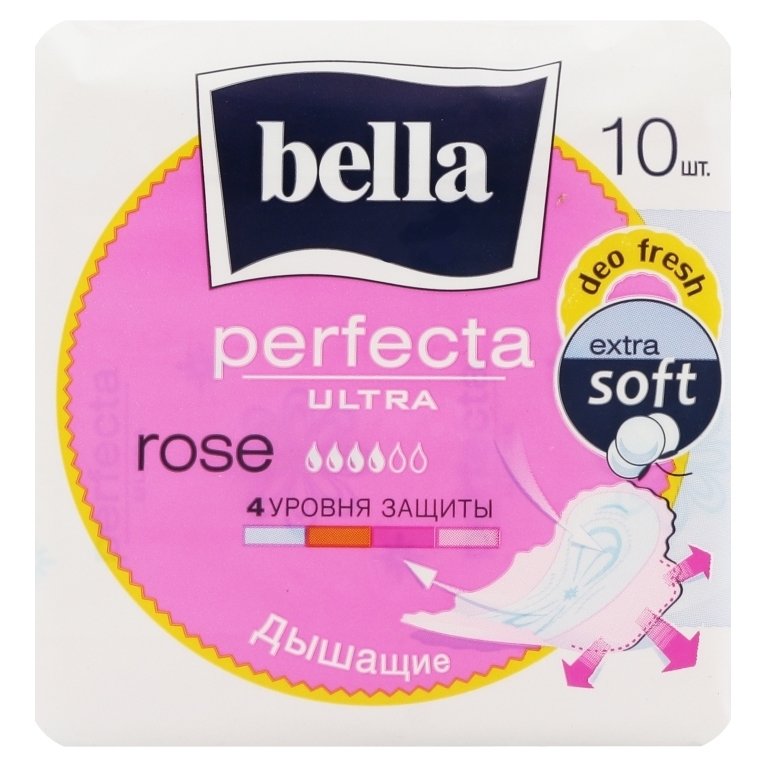 

Прокладки гигиенические Perfecta Ultra Rose Deo Fresh (Количество 10 шт)