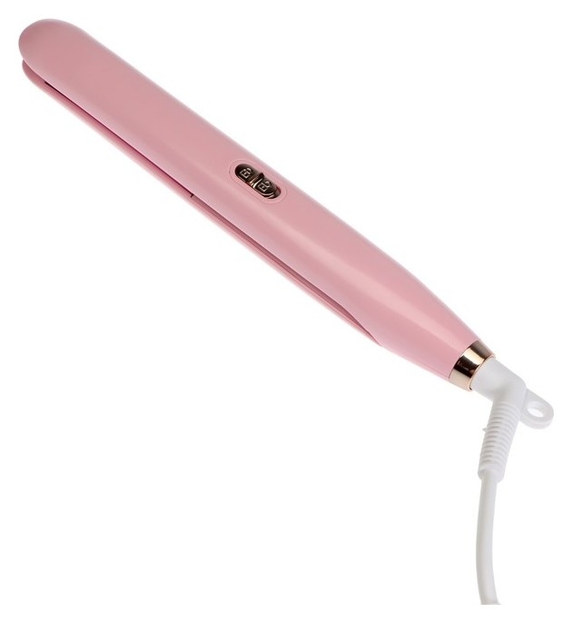 Выпрямитель для волос Luazon Lw-37 45 Вт керамическое покрытие до 230c розовый