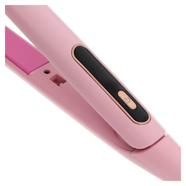 Выпрямитель для волос Luazon Lw-37 45 Вт керамическое покрытие до 230c розовый